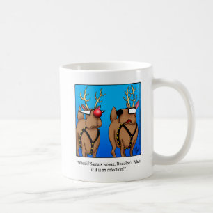 Funny Christmas Rentier Spaß Tasse Geschenk