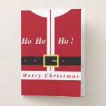 Funny Christmas Santa Pocket Folder Bewerbungsmappe<br><div class="desc">Pocket Falten mit Frohen Weihnachten - Weihnachtsmann - Geschenke für jedermann - Witziges Geschenk - Rot - Wählen / Fügen Sie Ihren einzigartigen Text / Name / Farbe - Make Your Special Gift - Neu vergrössern und verschieben oder entfernen und fügen Sie Elemente / Text mit Anpassungs-Tool! Design von MIGNED....</div>