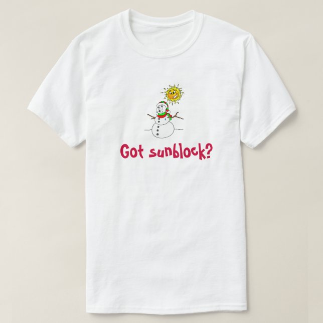 Funny Christmas Sommer Shirts Cool Beach Humorvoll (Design vorne)