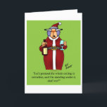Funny Christmas Spaß Grußkarte für ihn Feiertagskarte<br><div class="desc">Frohe Weihnachten! Genießen Sie das Lachen mit dieser unglaublich witzig Weihnachtsgrüßkarte des Spaßes von Bill Abbott; lachen Sie mit Ihren besten Wünschen in dieser Feriensaison. Bill Abbotts Cartoon "Spectickles",  das international syndizierte Comic,  ist auch in Hallmark UK,  Reader's Digest und anderen feinen Magazinen erschienen.</div>