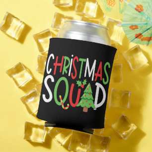 Funny Christmas Squad Familienurlaub Dosenkühler