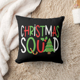 Funny Christmas Squad Familienurlaub Kissen