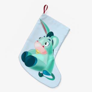 Funny Christmas Strumpf mit Baby Donkey Kleiner Weihnachtsstrumpf