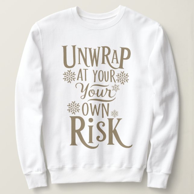 Funny Christmas Sweatshirt für Erwachsene (Design vorne)