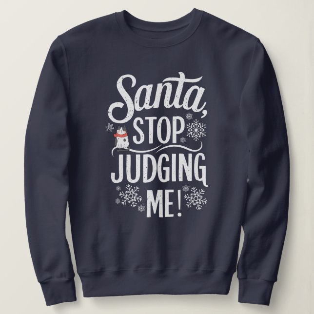 Funny Christmas Sweatshirt für Erwachsene (Design vorne)