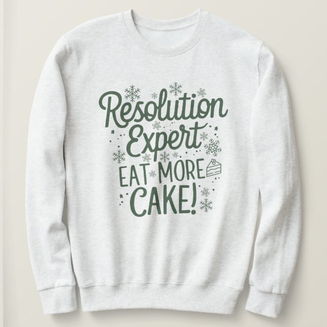 Funny Christmas Sweatshirt für Erwachsene (Design vorne)