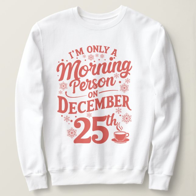 Funny Christmas Sweatshirt für Erwachsene (Design vorne)
