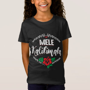 Funny Christmas Tree Lights Ugly Sweater Mele Kali T-Shirt