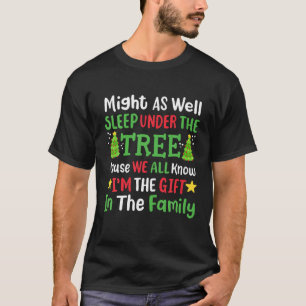 Funny Christmas Tree Matching Familie Pajama Xmas T-Shirt