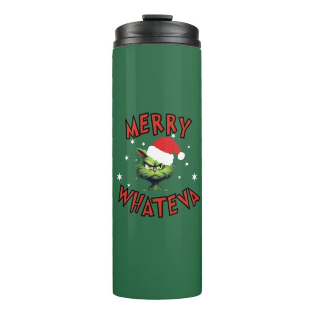 Funny Christmas Tumbler Thermosbecher (Vorderseite)