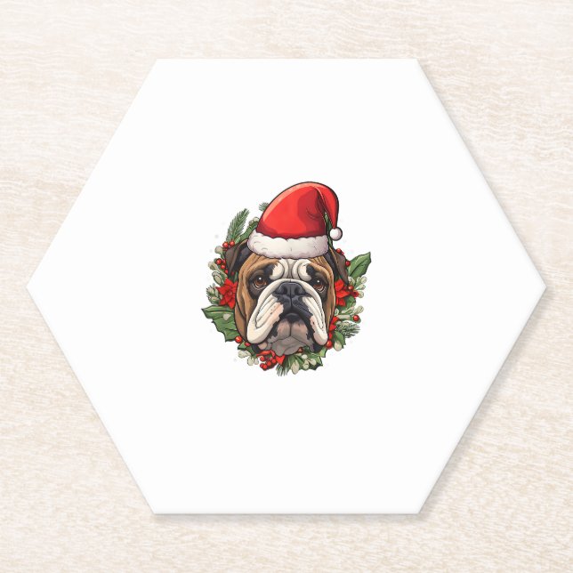 Funny Christmas Untersetzer (Vorderseite)