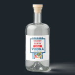 Funny Christmas Vodka Label Alkoholflaschenetikett<br><div class="desc">Funny Christmas Beer Labels. © Copyright HGIFY Store nur. Alle Rechte vorbehalten.</div>