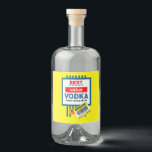 Funny Christmas Vodka Label Alkoholflaschenetikett<br><div class="desc">Funny Christmas Beer Labels. © Copyright HGIFY Store nur. Alle Rechte vorbehalten.</div>