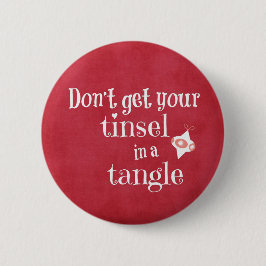 Funny Christmas Zitat Button