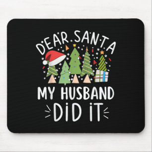 Funny Christmas Zitat Redewendungen lieben Weihnac Mousepad