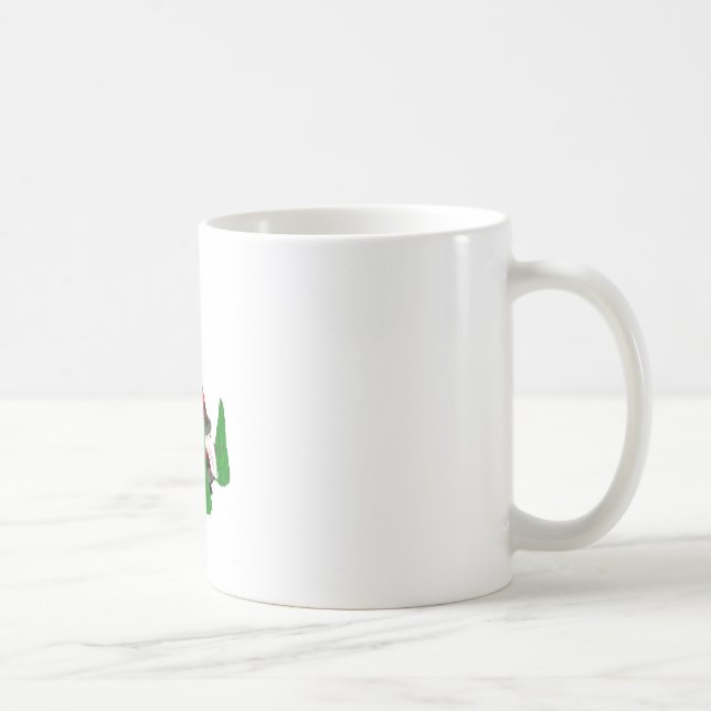 Funny Christmas Zwarfs Kaffeetasse (Rechts)