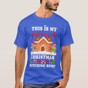 Funny Christmashis is my Hallmarks Movie Watch boy T-Shirt