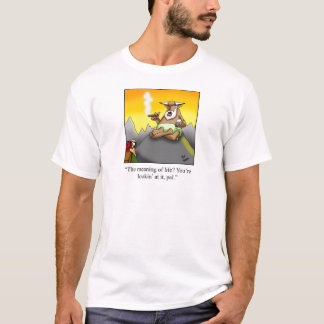 Funny Cigar Wise Man Cartoon Geschenke! T-Shirt