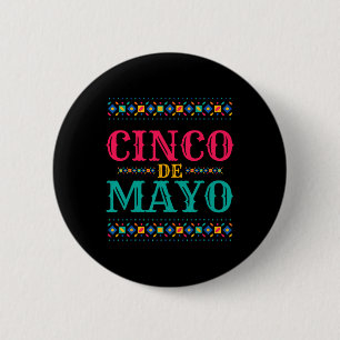 Funny Cinco De Mayo für mexikanisches Party 2 Button