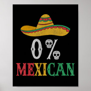 Funny Cinco De Mayo Mexico Fiesta Party 0 % Poster