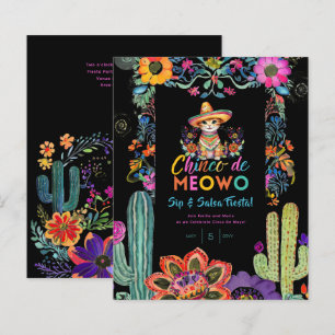 Funny Cinco De Mayo Sip und Salsa Cat FIESTA