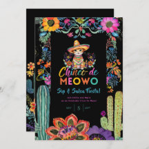 Funny Cinco De Mayo Sip und Salsa Cat FIESTA