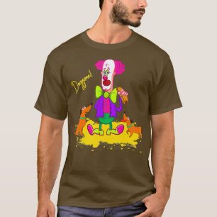 FUNNY CIRCUS CLOWN HOT HUND DACKEL HUND LEBENSMITT T-Shirt