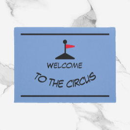 Funny Circus Doormat und Welcome Mat Fußmatte