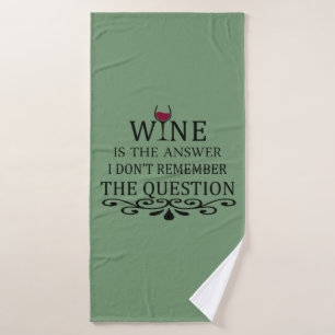Funny cite le célèbre slogan de buveur de vin
