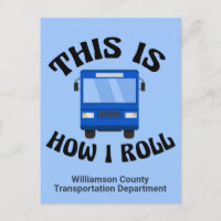 Funny City Bus Driver So Roll ich Custom