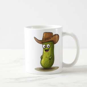 Funny Ckle in Cowboy-Hutkostüm für Jungen und Mädc Kaffeetasse