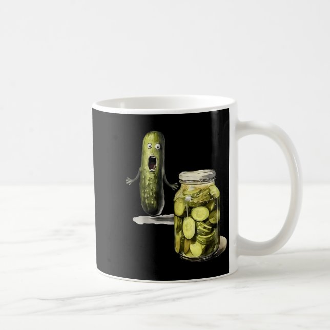 Funny Ckle Überraschung ein Cuber und ein Glas ges Kaffeetasse (Rechts)