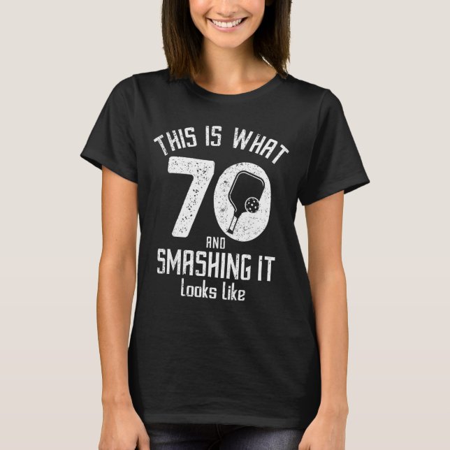 Funny Ckleball 70th Birthday 70 Years Old Love Ckl T-Shirt (Vorderseite)