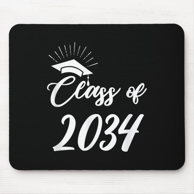 Funny Cl Of 20 Grow With You 2021 2022 Graduation  Mousepad (Vorne)