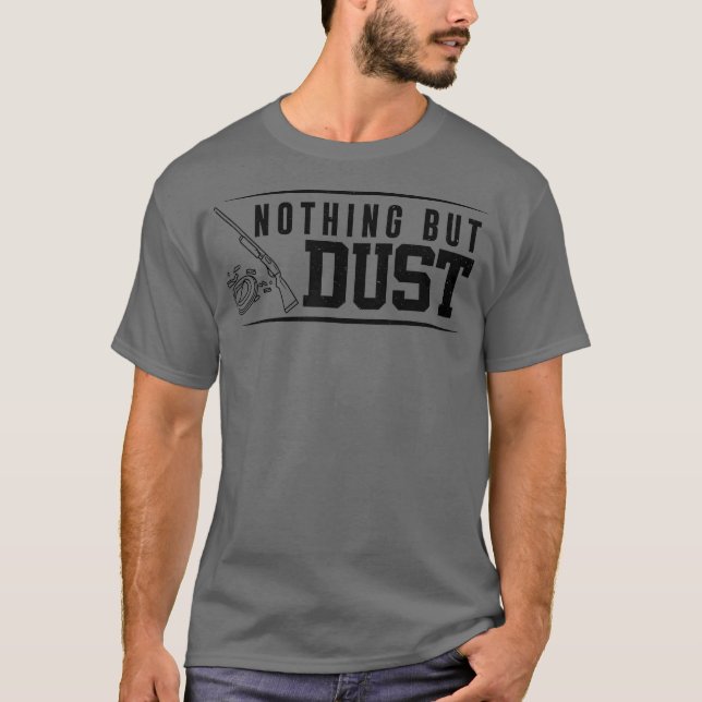 Funny Clay Shooting Geschenk für Männer Frauen Coo T-Shirt (Vorderseite)