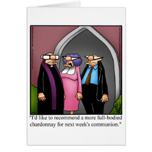 Funny Clergy Appréciation Weekend Card
