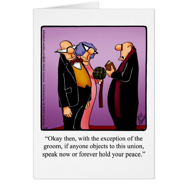 Funny Clergy Wertungskarte Wochenende (Vorne)