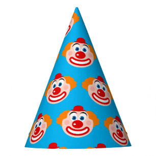 Funny Clown Kind's Birthday Party Papier Kegel Hüt Partyhütchen
