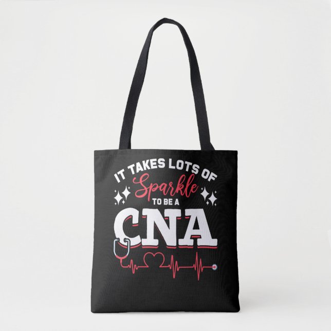 Funny CNA Nurse Certified Nurse Assistant Tasche (Vorderseite)