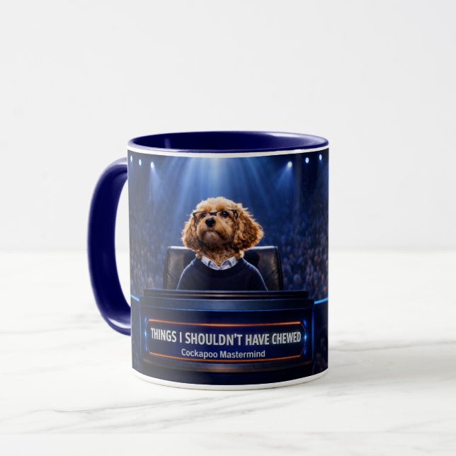 Funny Cockapoo Mug | My Cockapoo Ate It Gift  Tasse (Vorderseite Links)