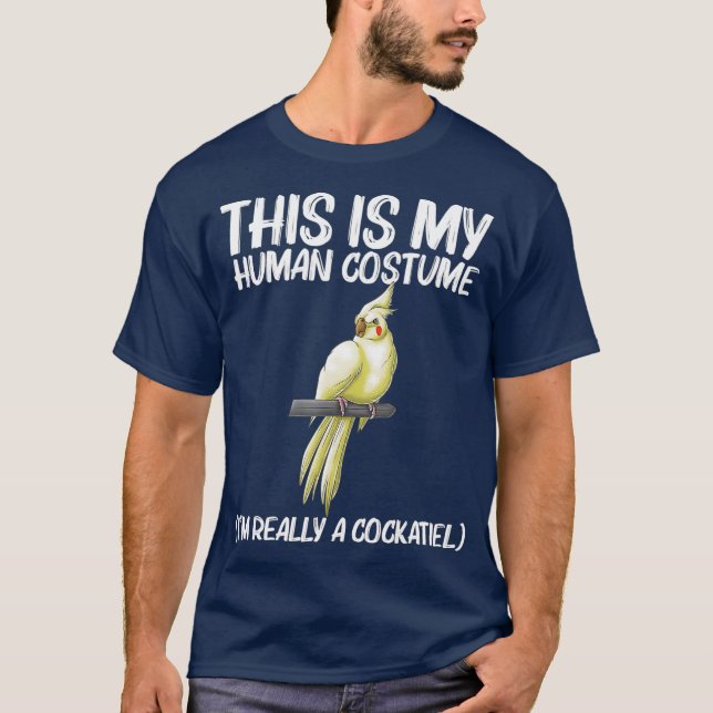 Funny Cockatiel Geschenk für Männer Frauen Vogelpa T-Shirt (Vorderseite)