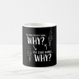 Funny Coding Programmer Geschenk für Griechenland Kaffeetasse