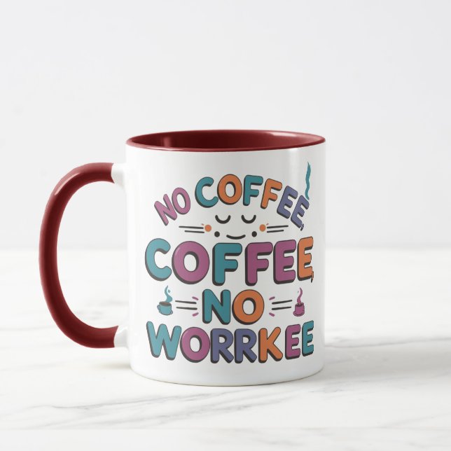 Funny Coffee Lover Combo Tasse (Links)