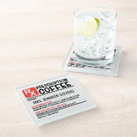 Funny Coffee Prescription Personalisiert Name