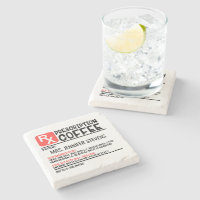 Funny Coffee Prescription Personalisiert Name