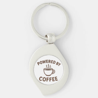 Funny Coffee Schlüsselanhänger - "Powered by Coffe