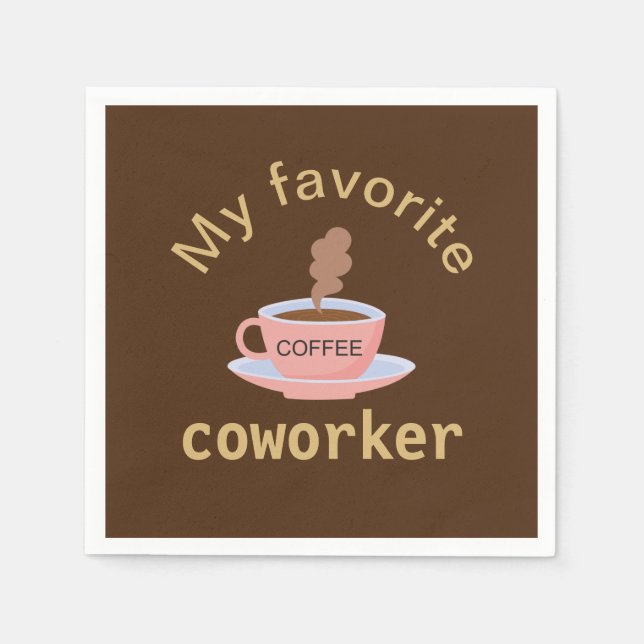 Funny Coffee Serviette (Vorderseite)