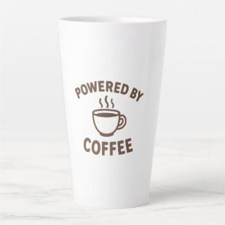Funny Coffee Tasse - Design "Powered by Coffee"