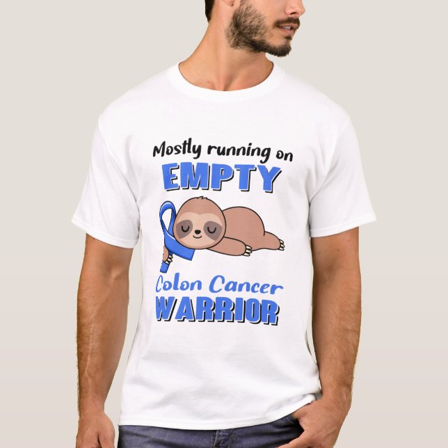 Funny Colon Cancer Awareness Geschenke T-Shirt (Vorderseite)