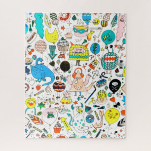 Funny Colorful Alien Monsters Partys